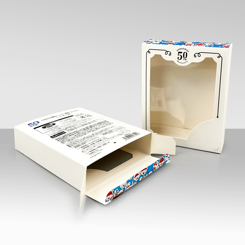 Prezzo di fabbrica Scatola di carta per imballaggio di giocattoli per bambini pieghevole personalizzata per bambole con finestra in PVC (3)